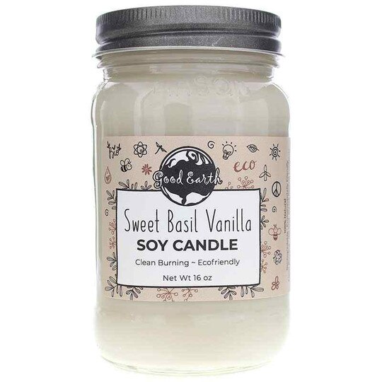 Mason Jar Soy Candle, GOE